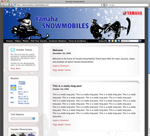 Yamaha Snowmobiles
